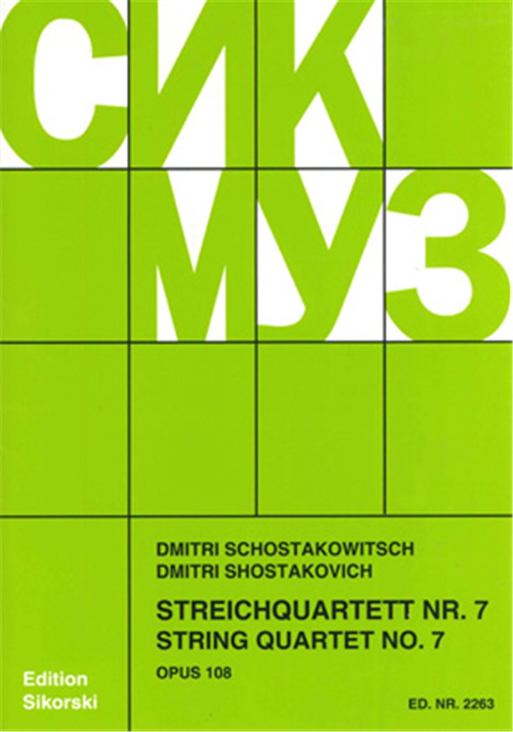 Streichquartet 7 Op.108