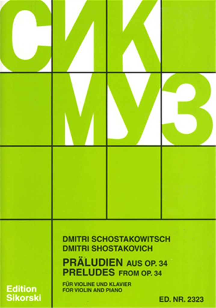 19 Präludien aus Opus 34