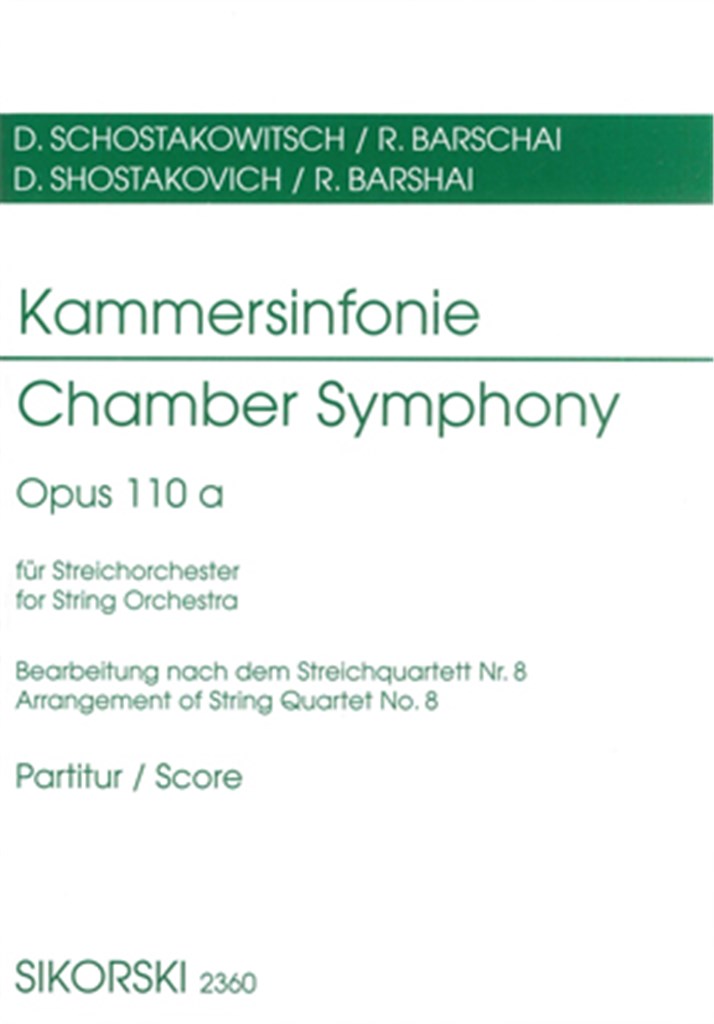 Kammersinfonie Opus 110A
