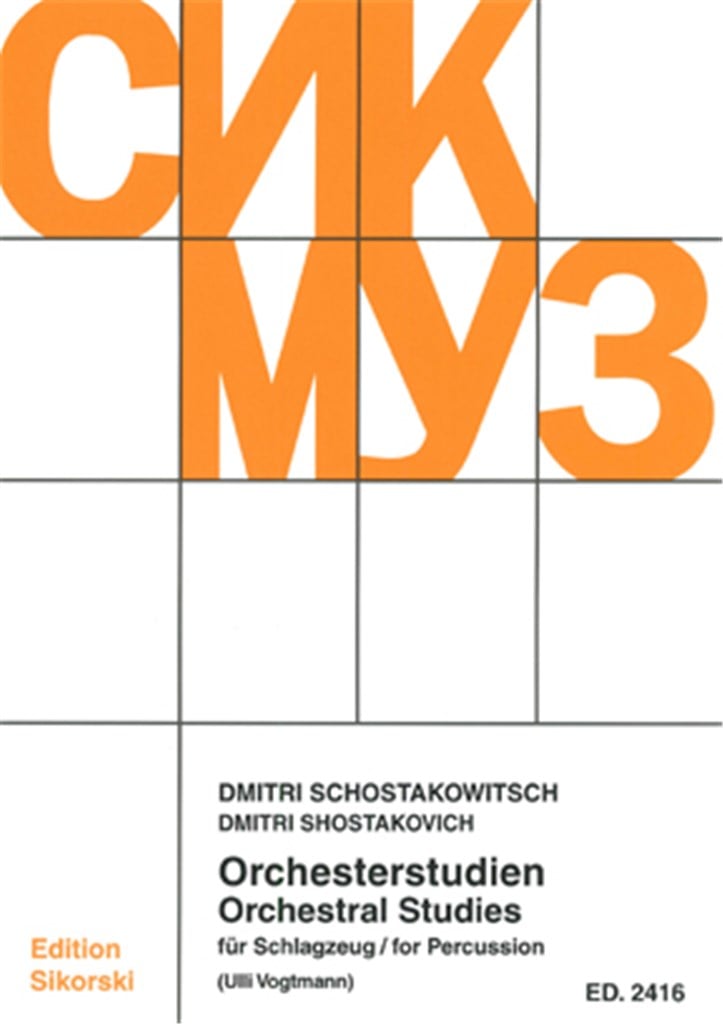 Orchesterstudien für Schlagzeug