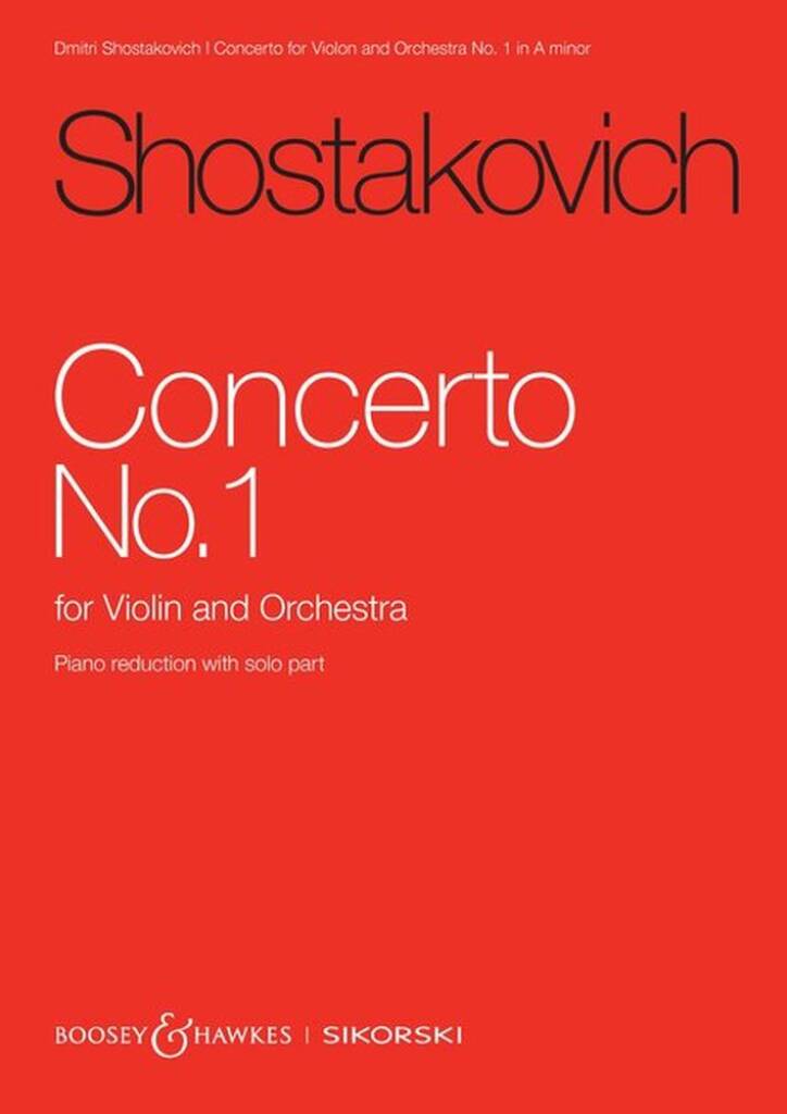 Concerto No. 1 for Violin and Orchestra op. 77
