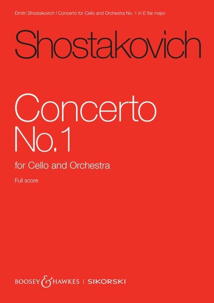 Concerto No. 1 for Cello and Orchestra op. 107