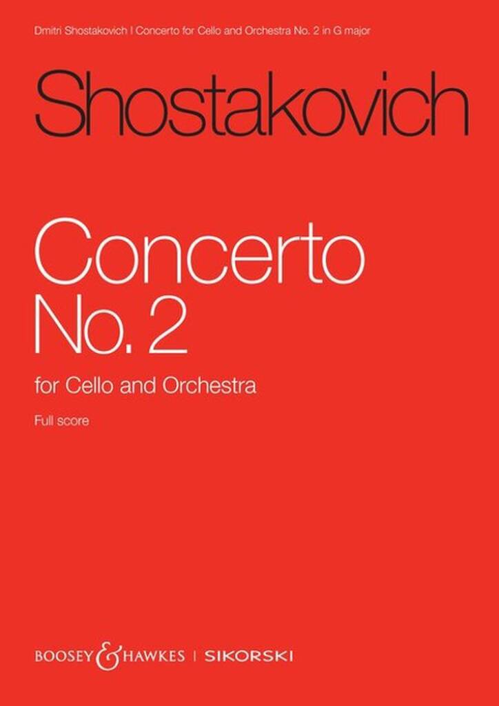 Concerto No. 2 for Cello and Orchestra op. 126