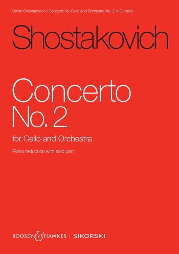 Concerto No. 2 for Cello and Orchestra op. 126