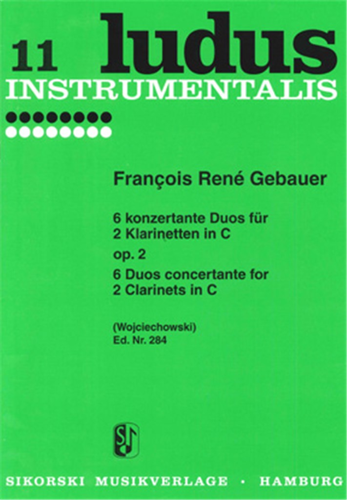 6 Concertante Duos Opus 2