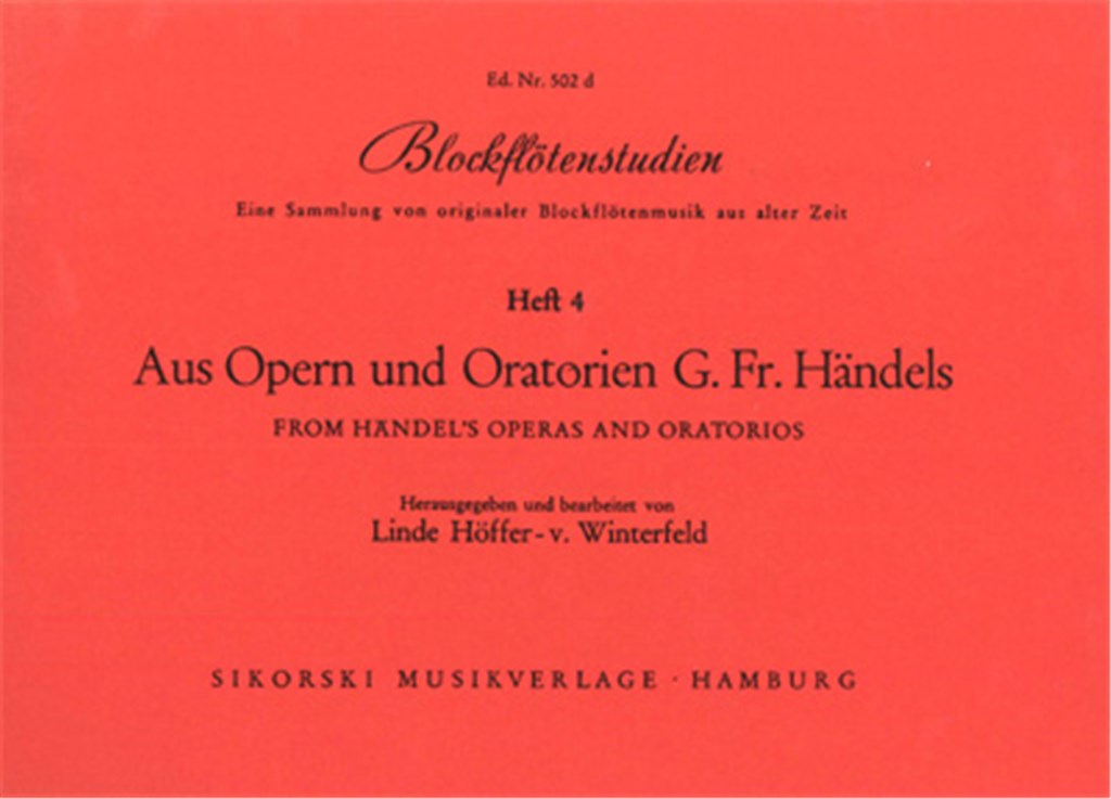 Blockflötenstudien 4