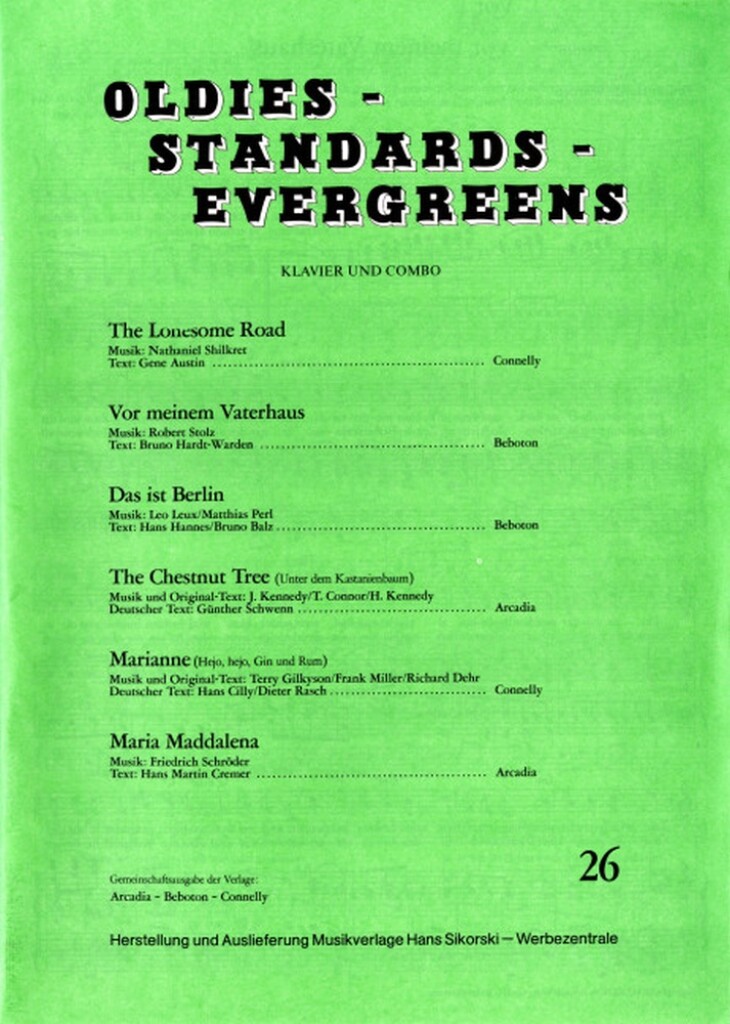 Oldies - Standards - Evergreens