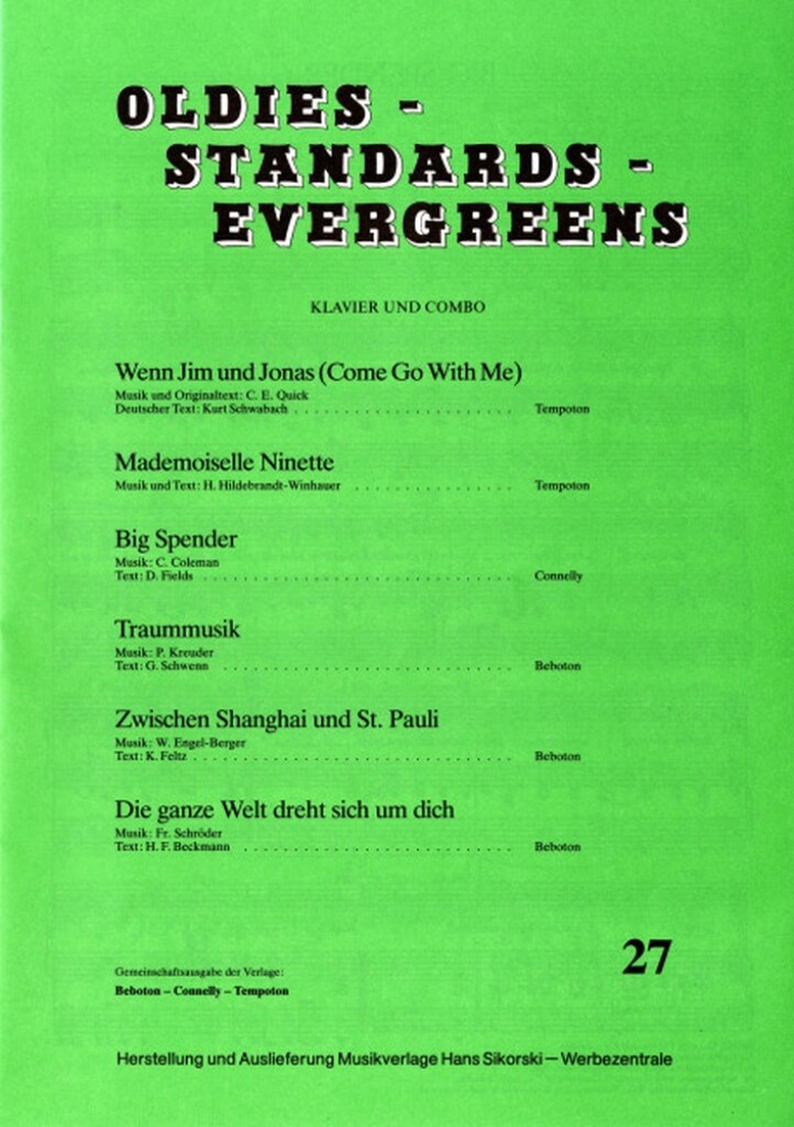 Oldies - Standards - Evergreens