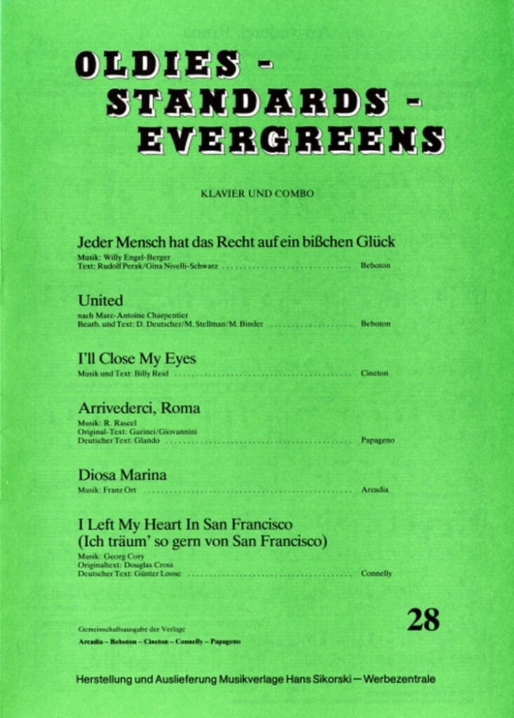 Oldies - Standards - Evergreens