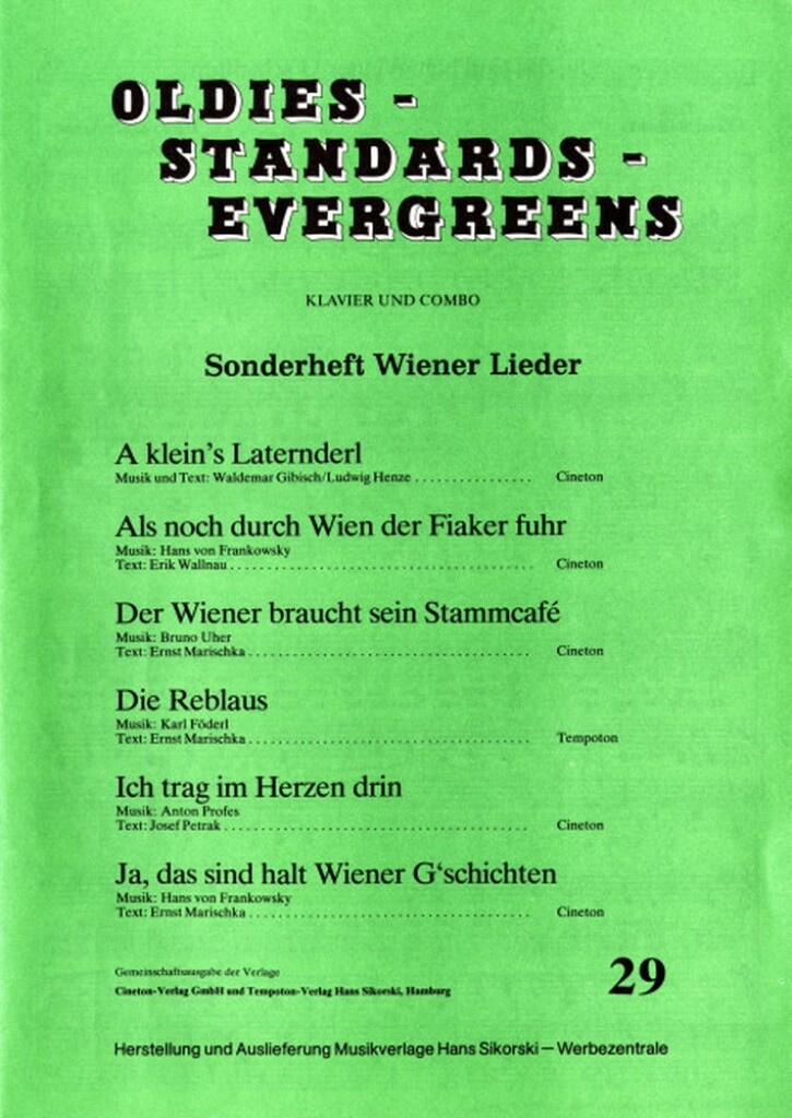 Oldies - Standards - Evergreens
