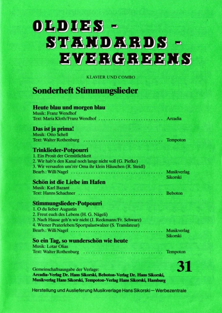Oldies - Standards - Evergreens
