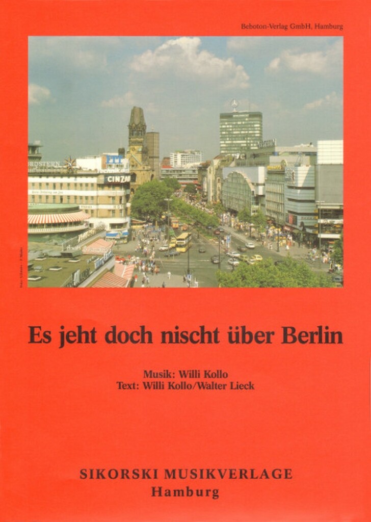 Es jeht doch nischt über Berlin