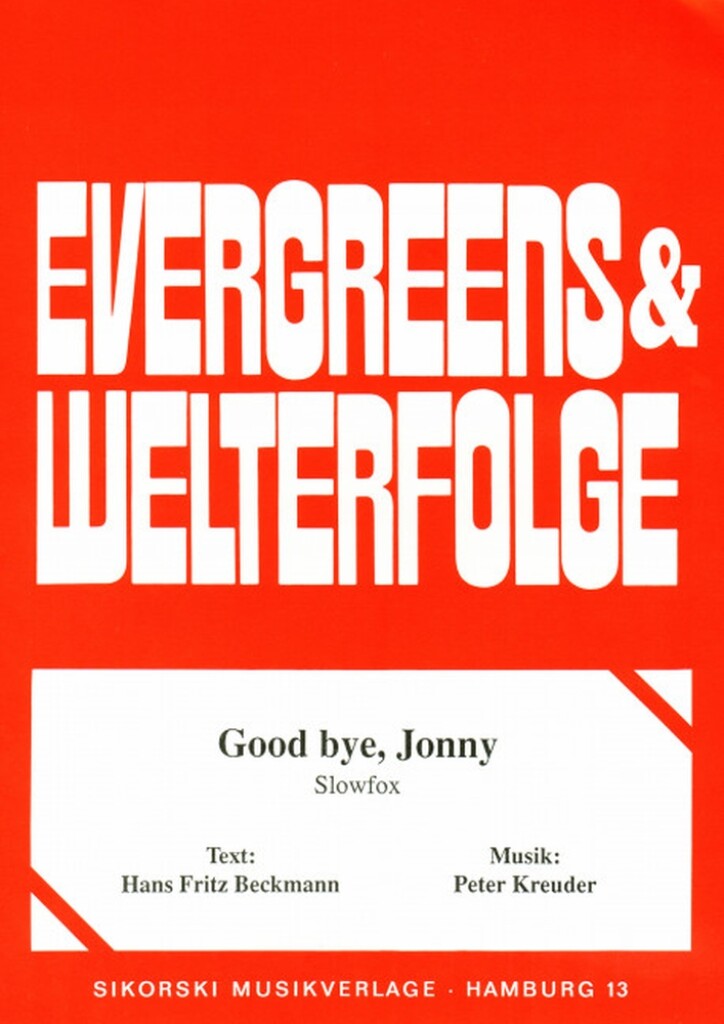 Good bye, Jonny