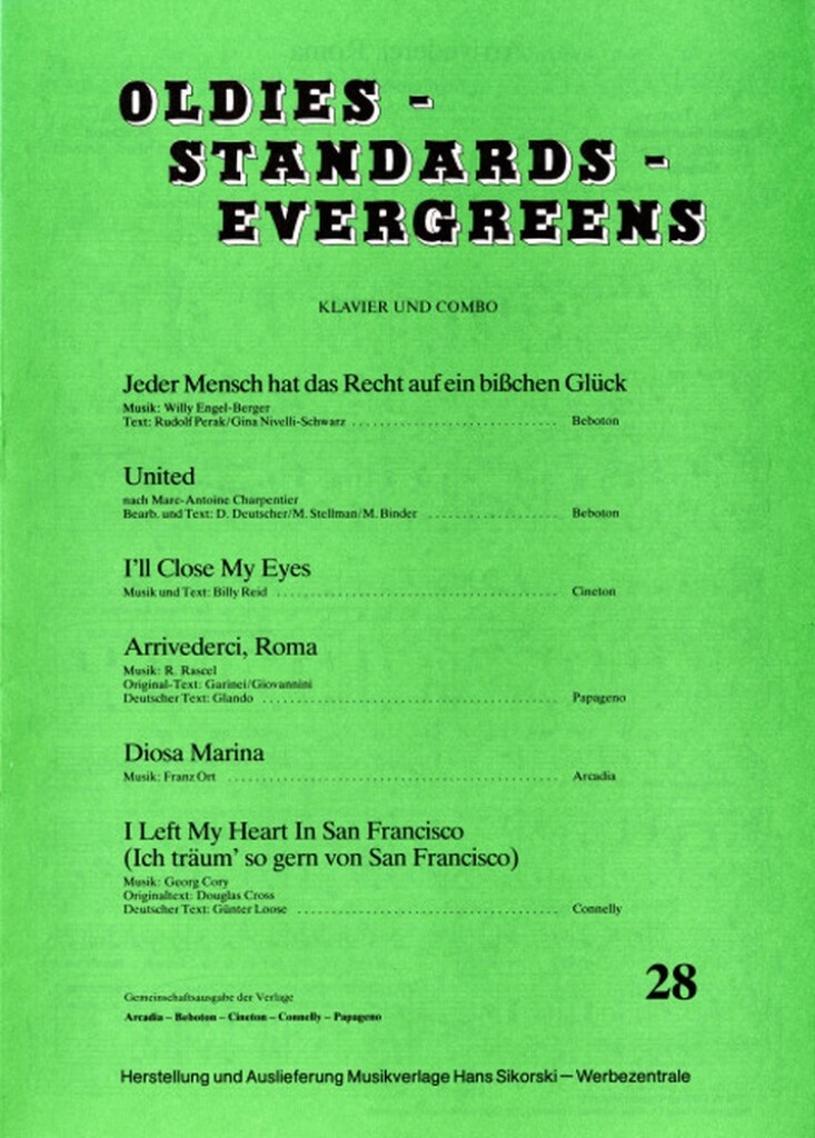 Oldies - Standards - Evergreens