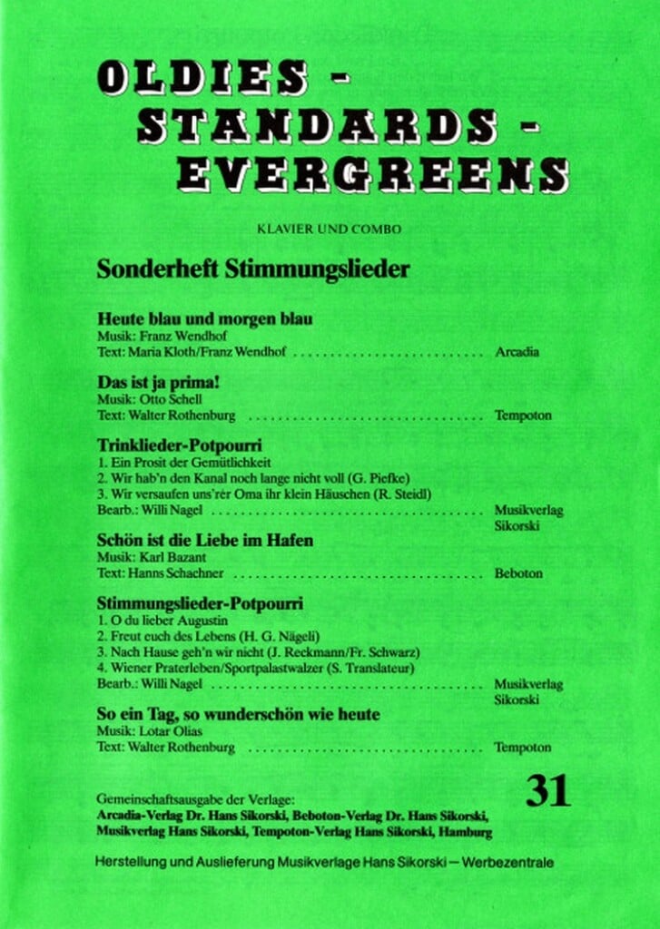 Oldies - Standards - Evergreens