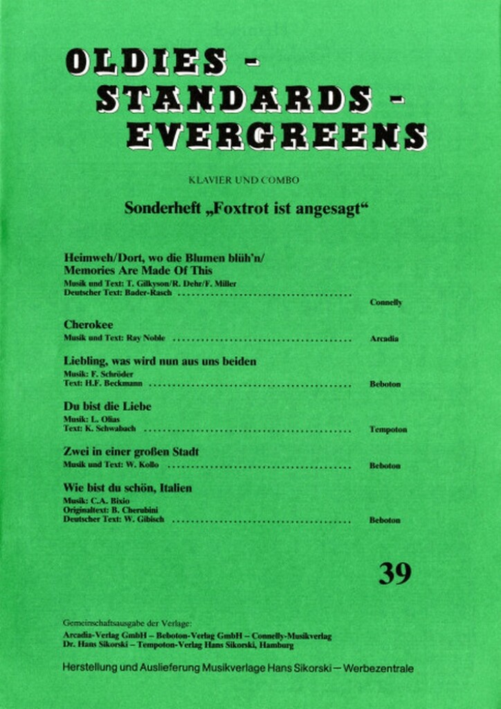 Oldies - Standards - Evergreens