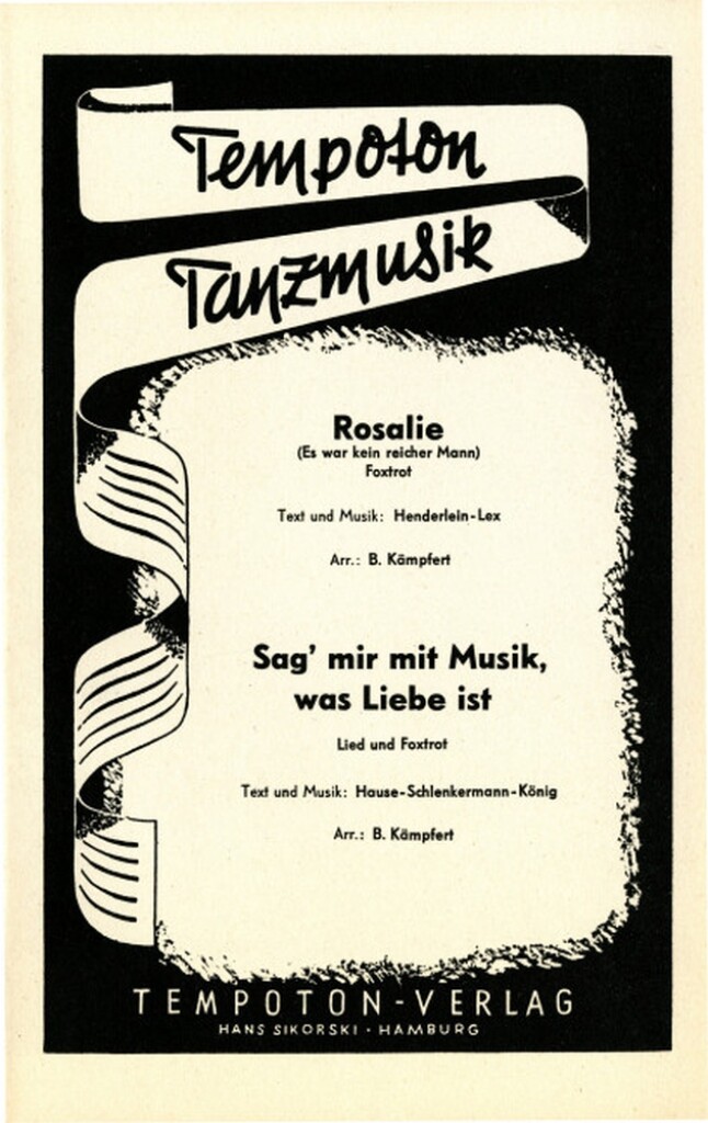 Rosalie-Sag' mir mit Musik, was Liebe ist