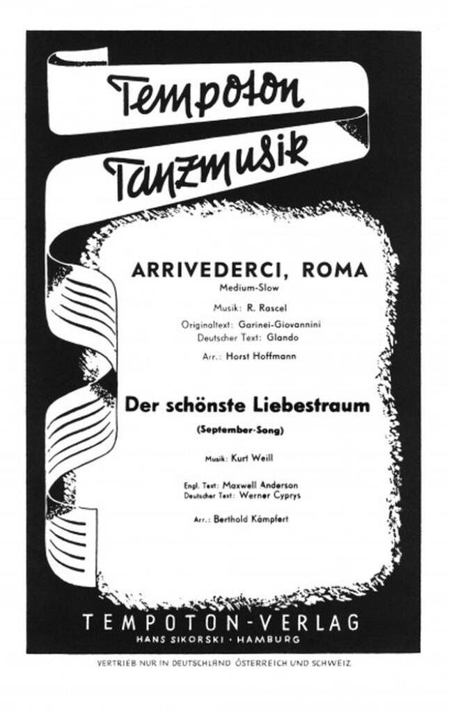 Arrivedervi, Roma-Der schönste Liebestraum