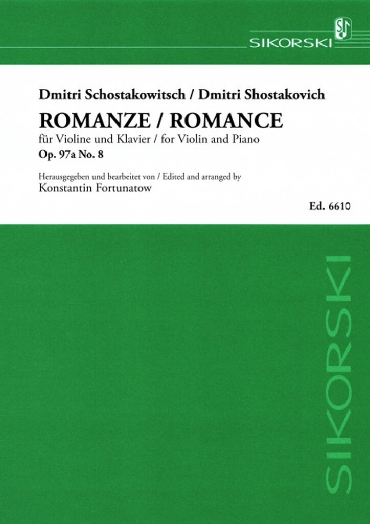 Romance 8 Opus 97a