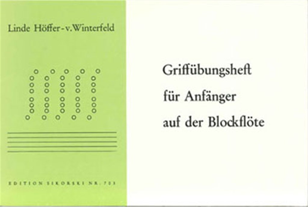 Griffübungsheft für Anfänger
