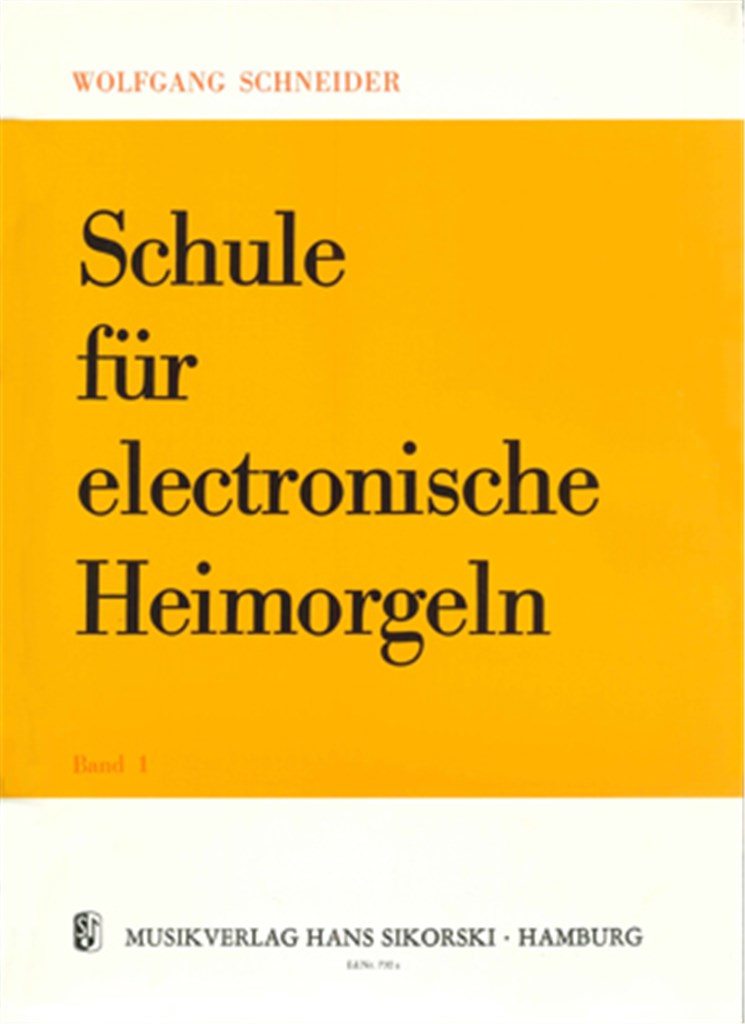 Schule Fur Electric Organ 1