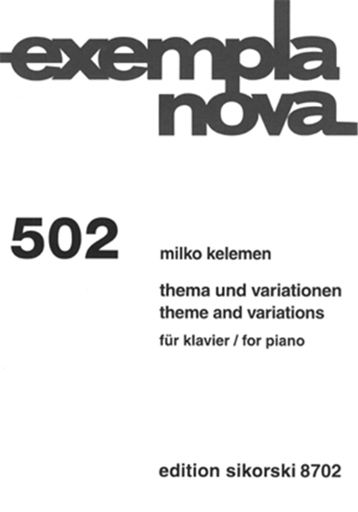 Thema und Variationen