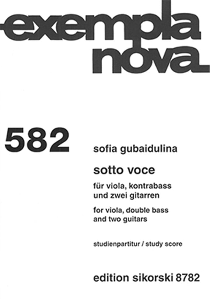 Sotto voce