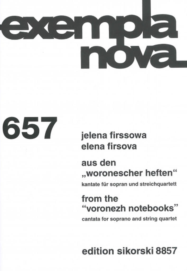 From the Voronezh Notebooks