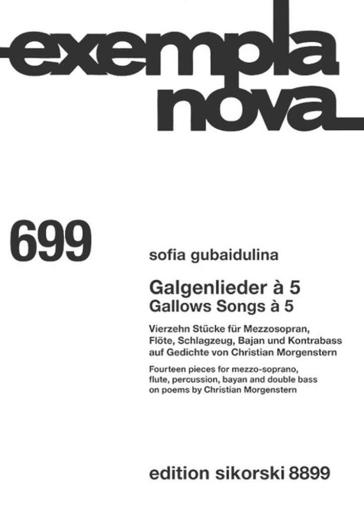 Galgenlieder à 5 699