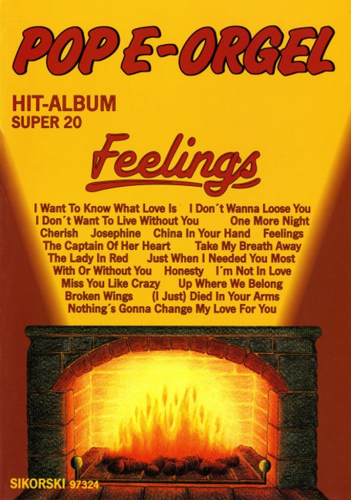 Pop E-Orgel Hit-Album Super 20: Feelings
