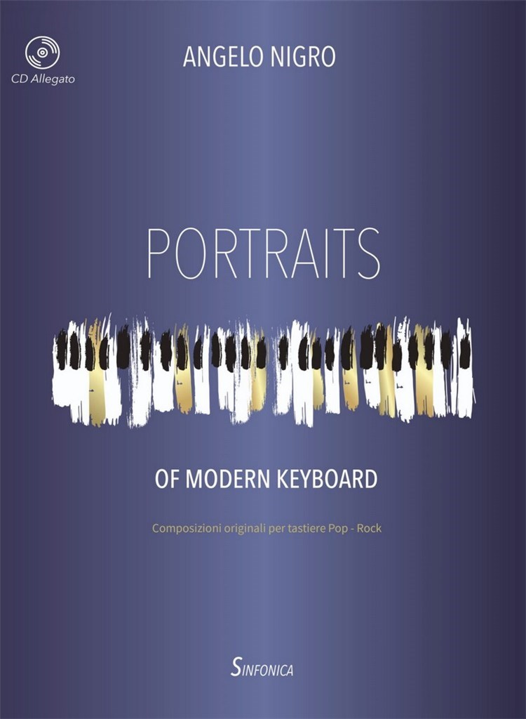 Portraits of modern keyboard