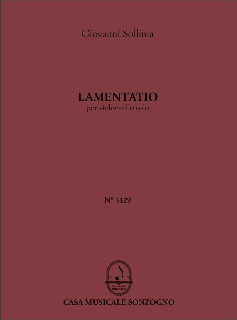 Lamentatio Per Violoncello Solo