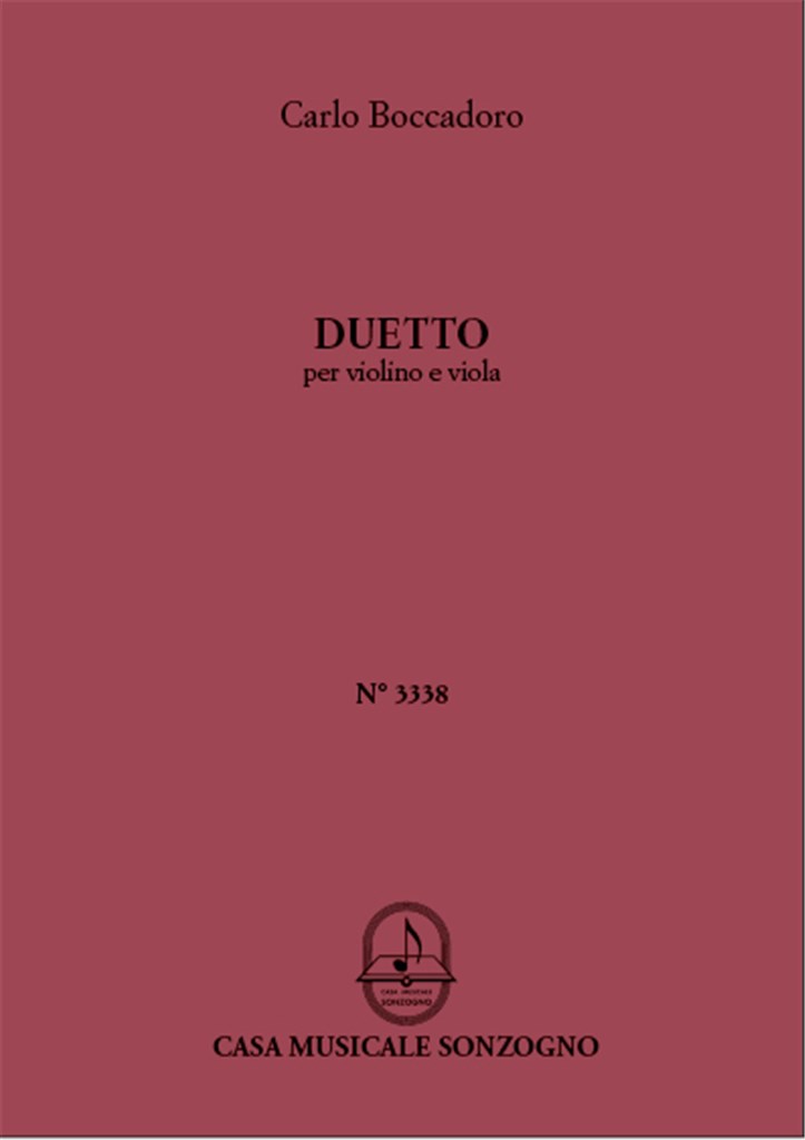 Duetto, per Violino e Viola