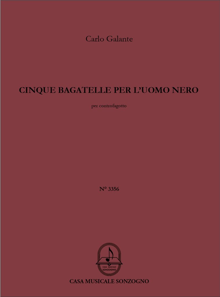Cinque bagatelle per l'uomo nero
