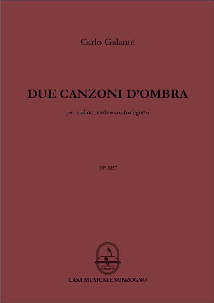 Due Canzoni D'ombra
