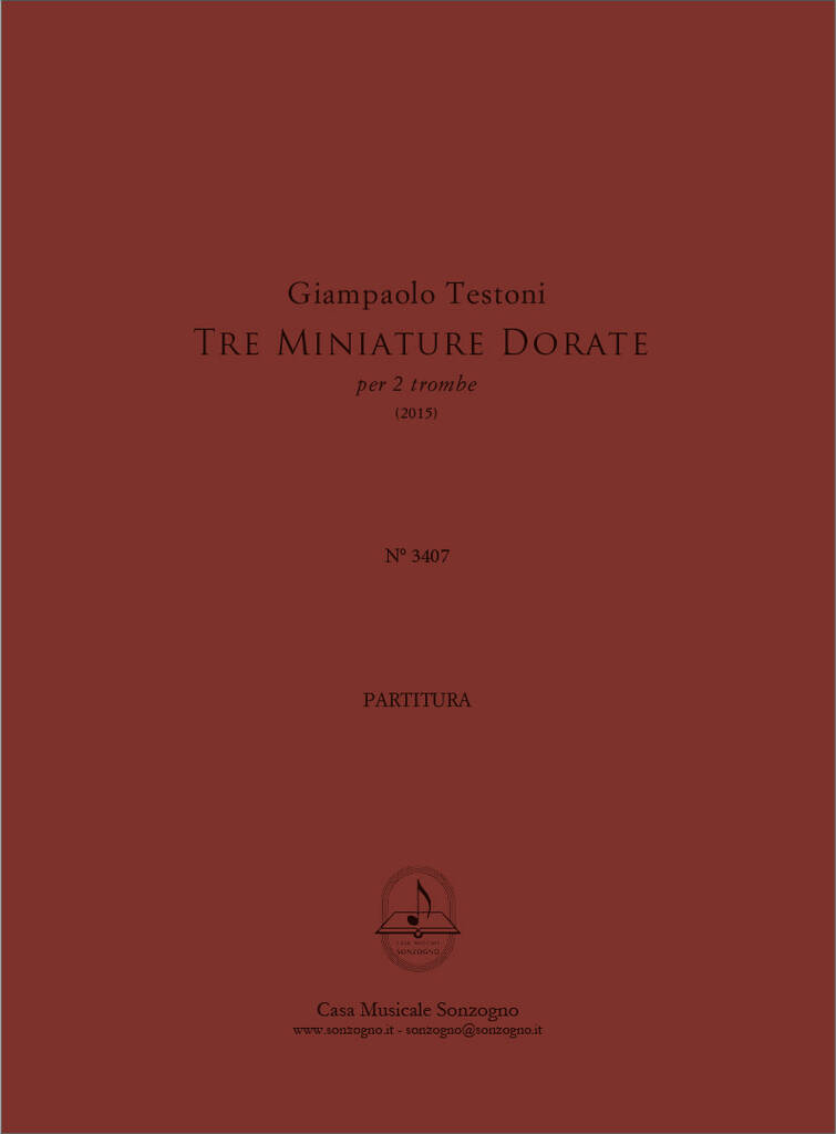 Tre Miniature Dorate