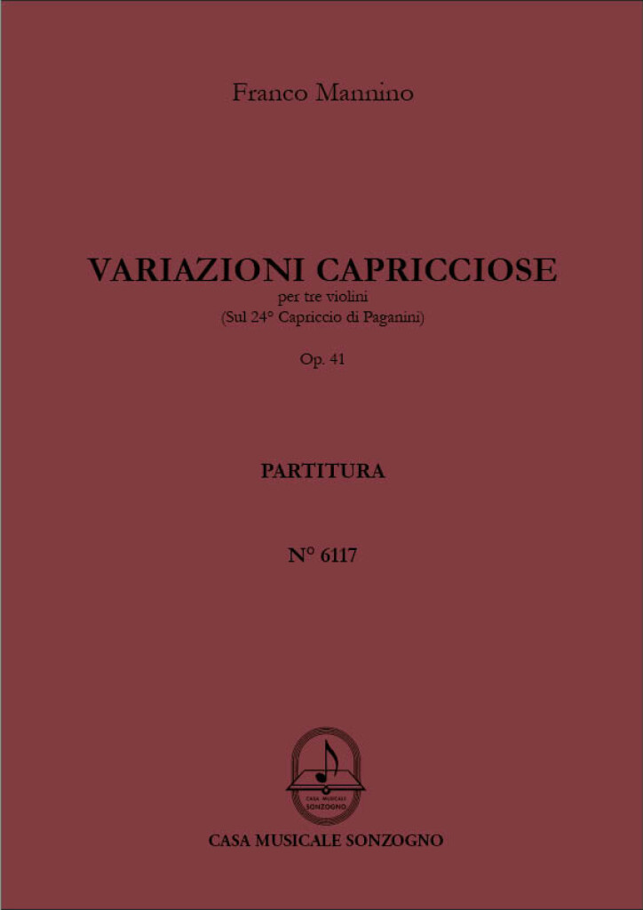 Variazioni capricciose op. 41