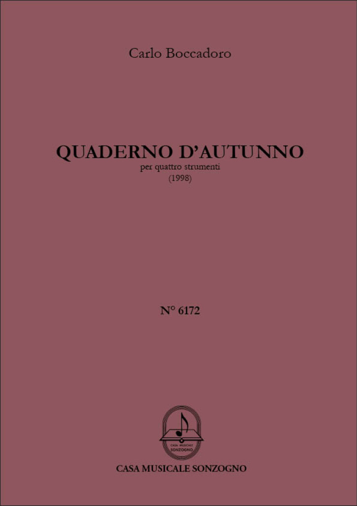 Quaderno d'autunno