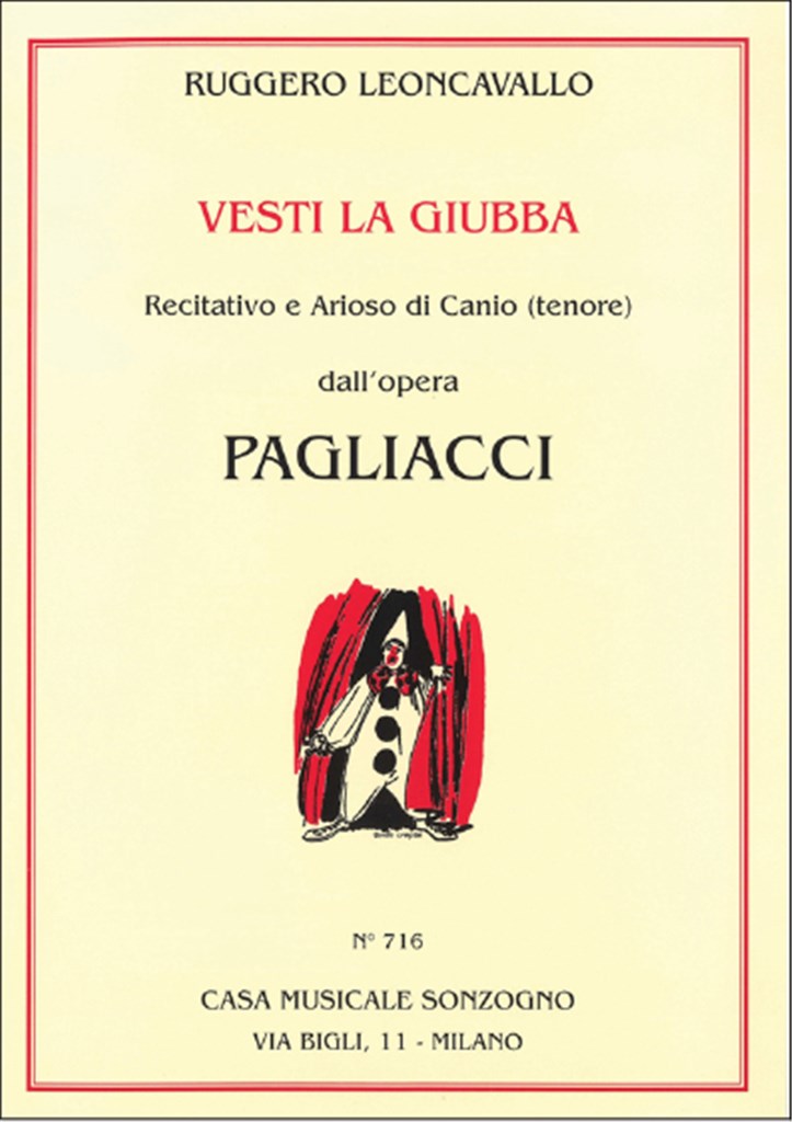 Pagliacci Vesti La Giubba (T)