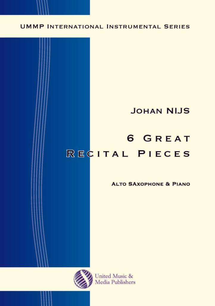 6 Great Recital Pieces for Alto Saxophone & Piano