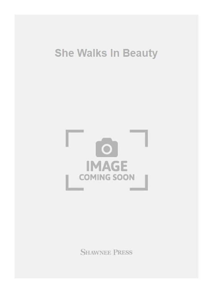 She Walks In Beauty