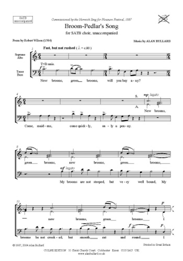 Broom Pedlar's Song