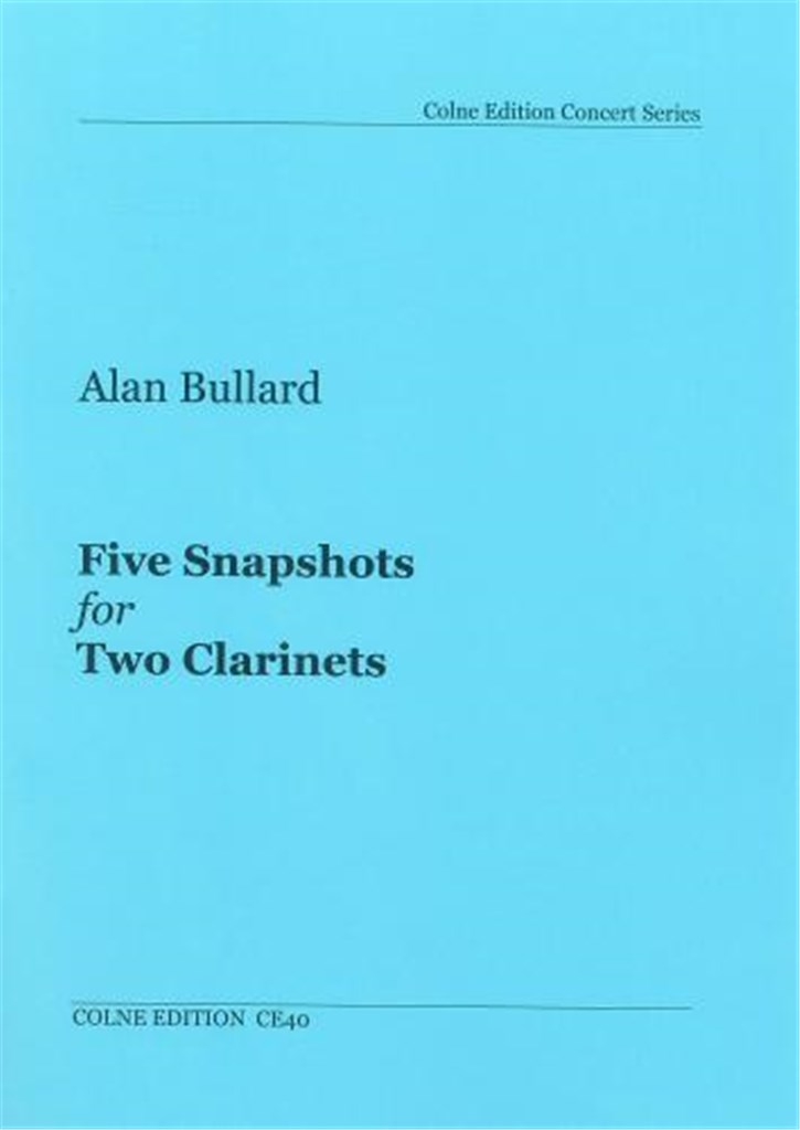 5 Snapshots For 2 Clarinets
