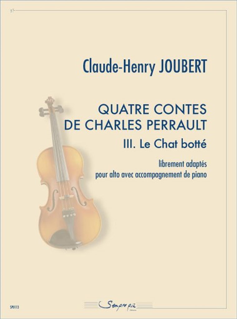 Quatre contes de Charels Perrault 3. Le Chat botté