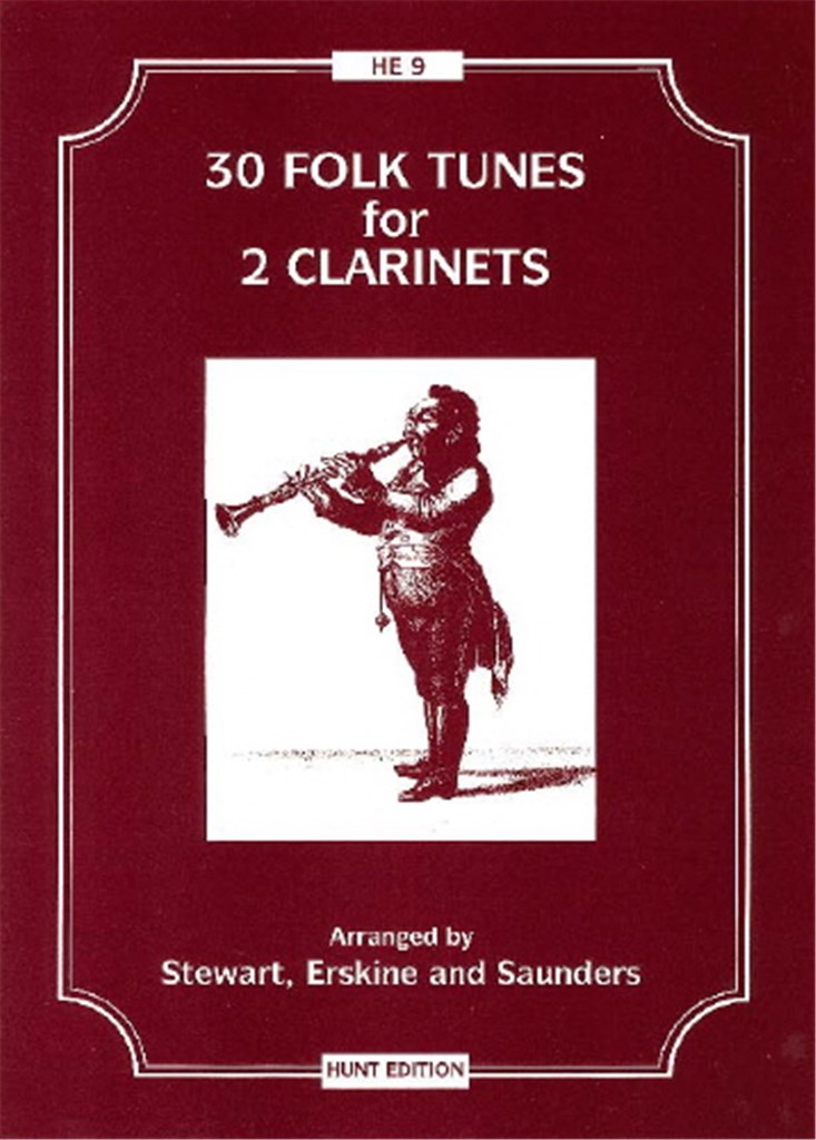 30 Folk Tunes For 2 Clarinets