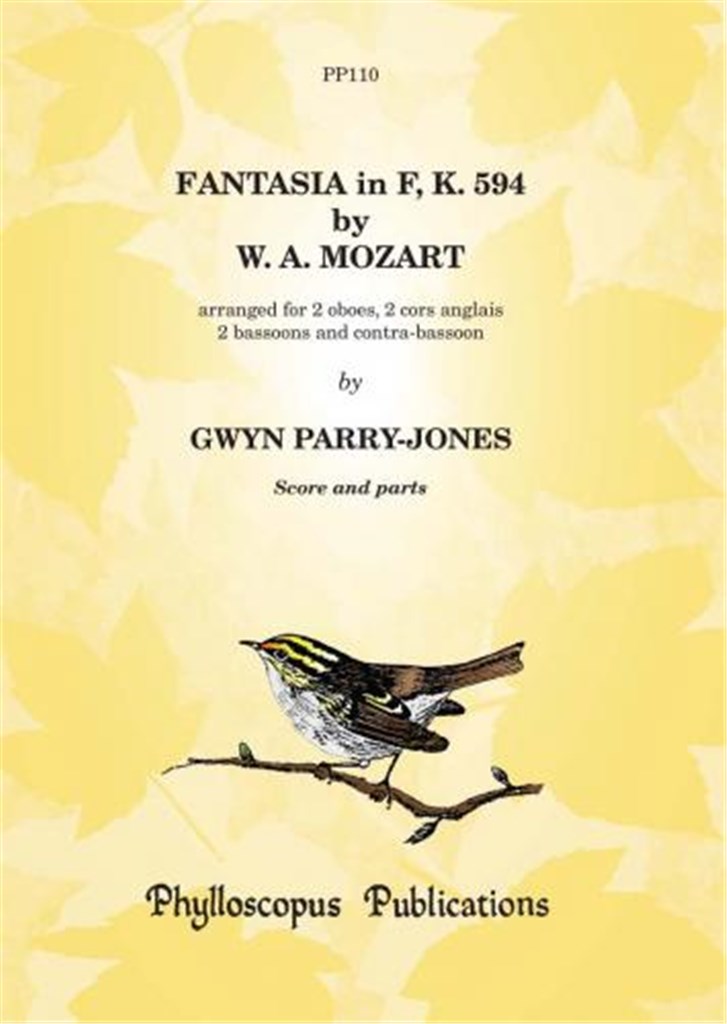 Fantasia In F,K.594 By W.A.Mozart