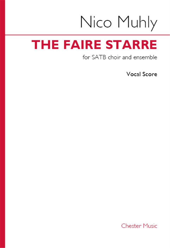 The Faire Starre (Vocal Score)