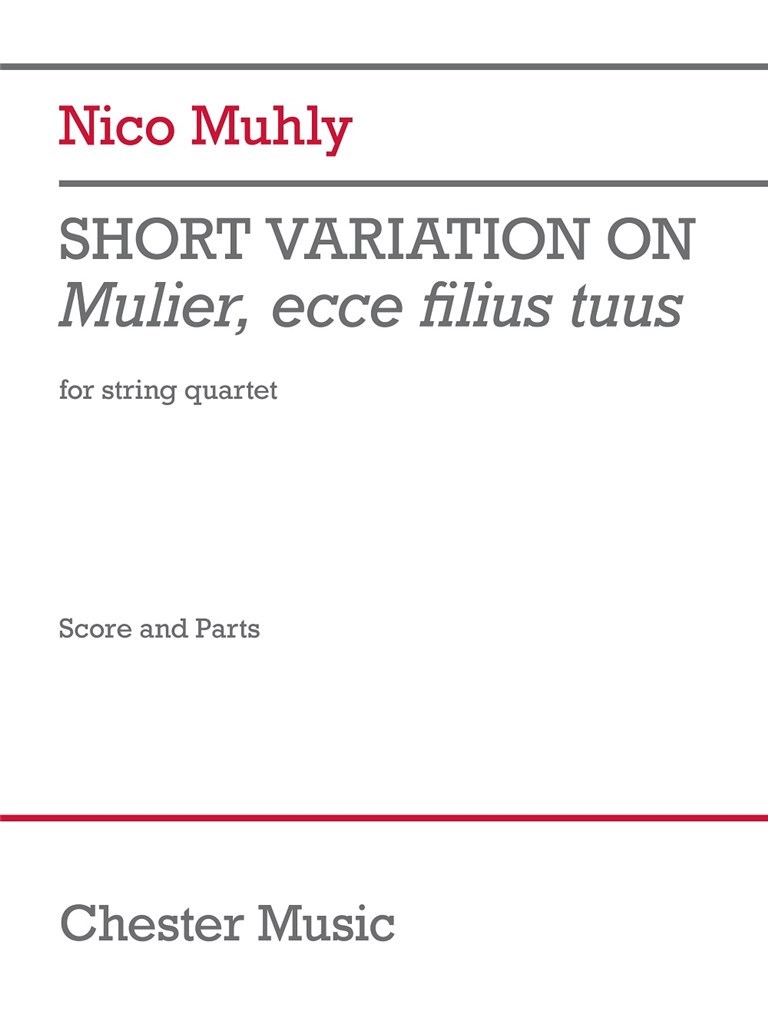 Short Variation on Mulier, ecce filius tuus