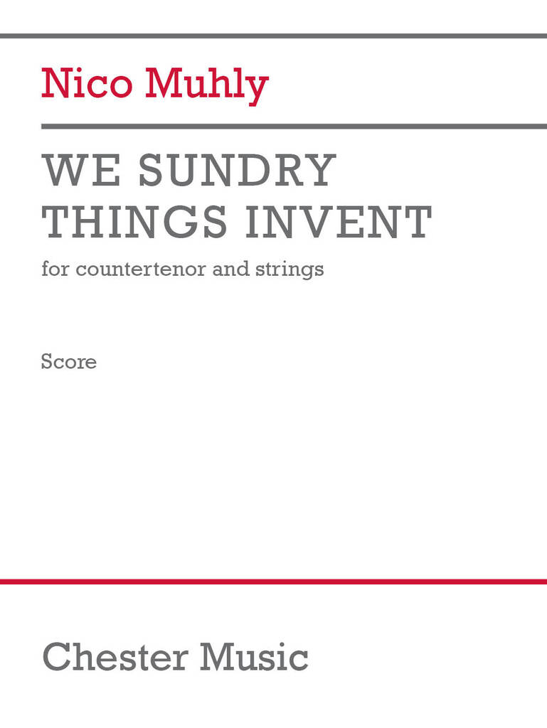 We Sundry Things Invent