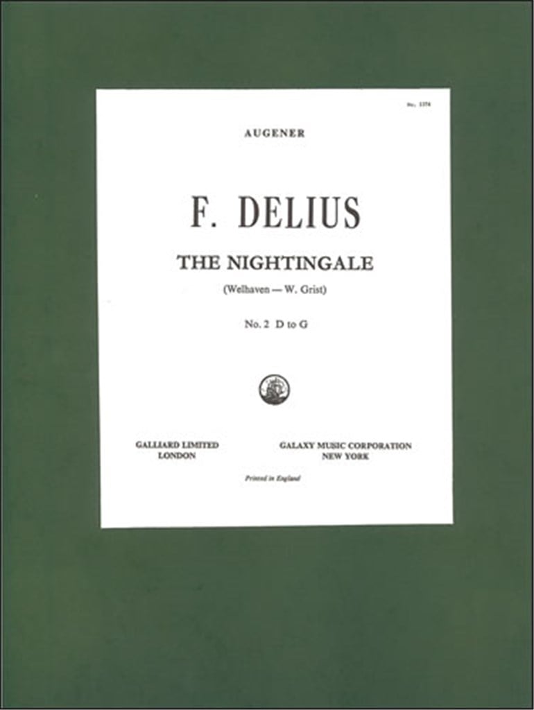 The Nightingale Sing! Sing! D - G